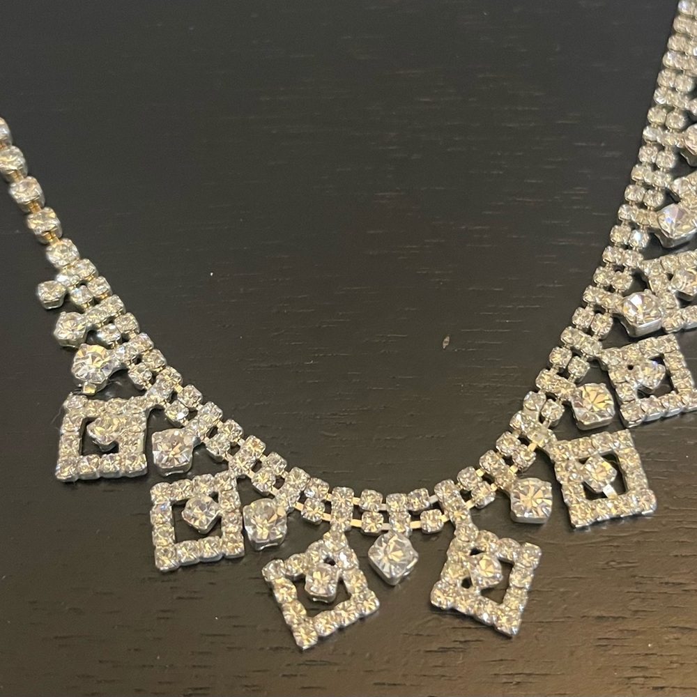 Christina Rhinestone Necklace - Picture 5 of 5